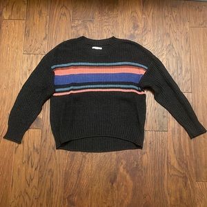 american eagle grey sweater